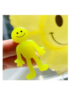ECVV ECVV 36 Pcs Sticky Bendable Man Toys Assorted Colors Kids' Party Favor Sets Fun Toys Stretchy Sticky Toy Treasure Box Toys for Classroom Prizes Birthday Party Supplies  - Image 5