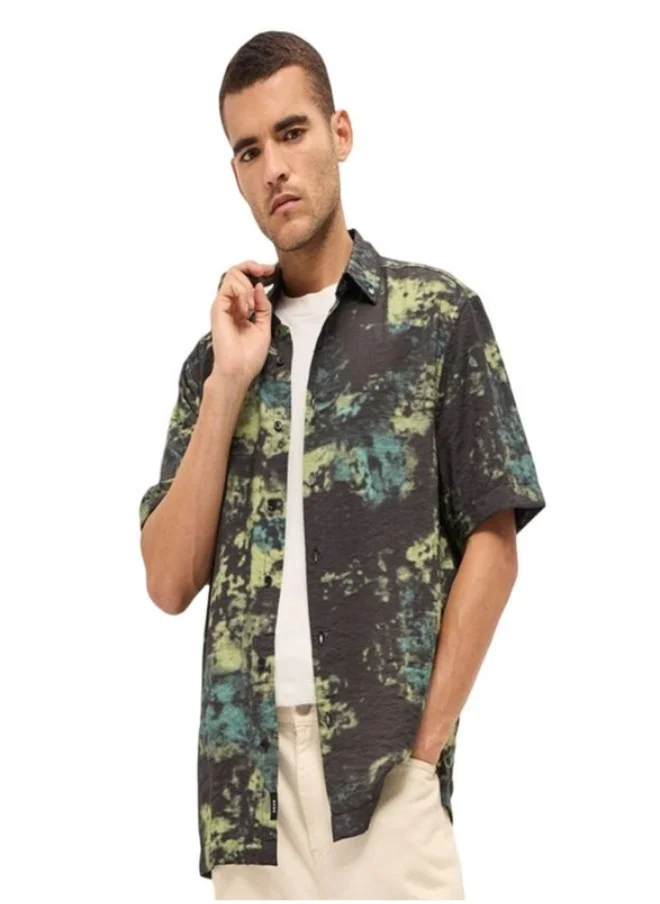 THE BEAR HOUSE Men's Shirt for Casual and Formal Wear | Classic Button-Down Style for Office, Daily Use, Travel, Events & All-Season Outfits | Versatile & Stylish Wardrobe Essential for Every Occasion