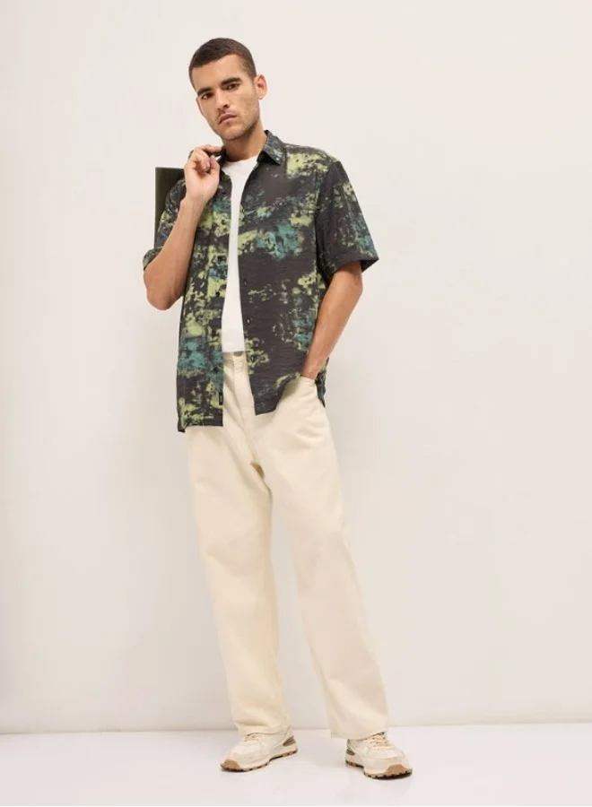 THE BEAR HOUSE Men's Shirt for Casual and Formal Wear | Classic Button-Down Style for Office, Daily Use, Travel, Events & All-Season Outfits | Versatile & Stylish Wardrobe Essential for Every Occasion