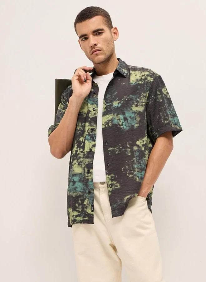 THE BEAR HOUSE Men's Shirt for Casual and Formal Wear | Classic Button-Down Style for Office, Daily Use, Travel, Events & All-Season Outfits | Versatile & Stylish Wardrobe Essential for Every Occasion