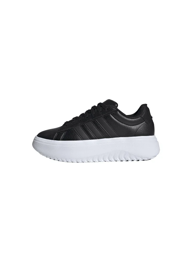 Adidas Grand Court Platform Black Sportwear Shoes 3
