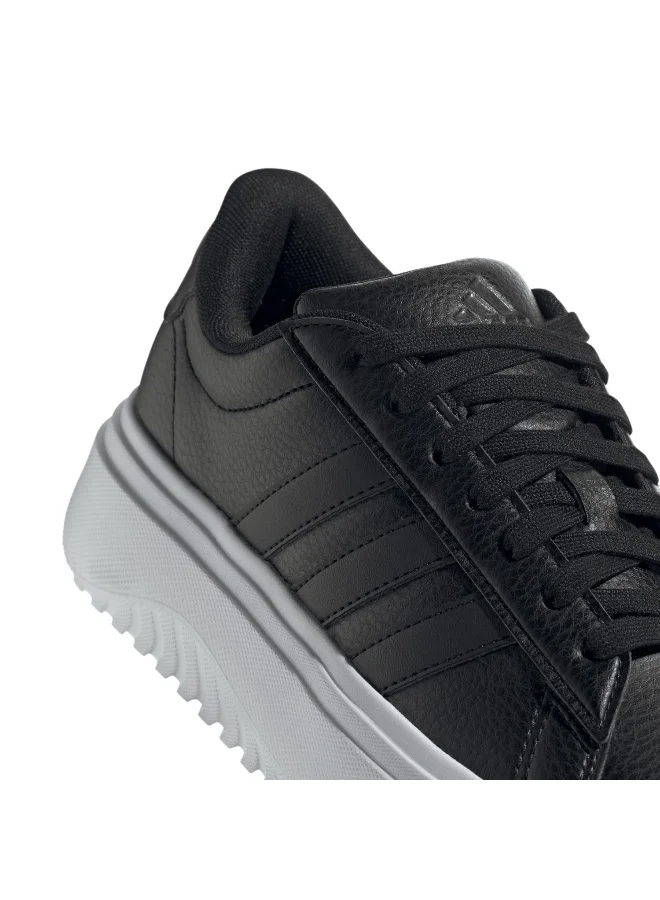 Adidas Grand Court Platform Black Sportwear Shoes 3