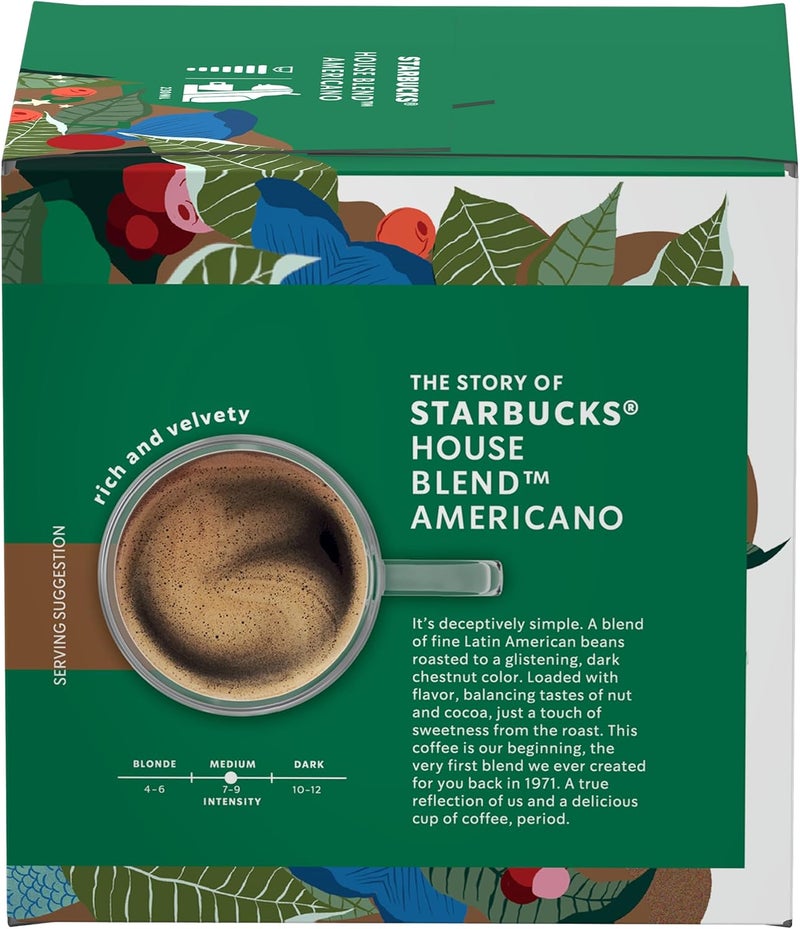 Starbucks Nescafe Dolce Gusto Americano House Blend 12 Capsules 102g Pack of 3 - Image 3
