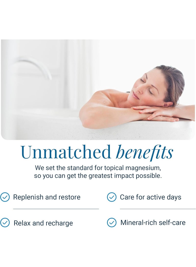 Ancient Minerals Magnesium Bath Flakes of Pure Genuine Zechstein Chloride - Resealable Magnesium Supplement Bag that Will Outperform Leading Epsom Salts 1.65 lbs - Image 2