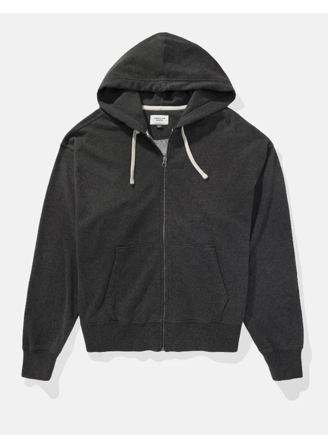 American Eagle AE Fleece Zip-Up Hoodie