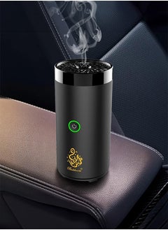 Bukhoon electric incense burner V1 for car and home use with a USB Type-C port in black.  - Image 5