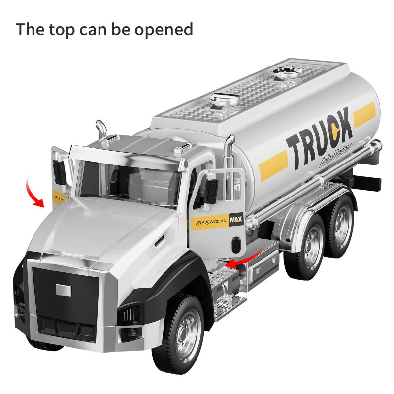 تيمي Temi 3 Pack of Diecast City Transport Meaticles Tanker Tanker Express Deliver - Image 4