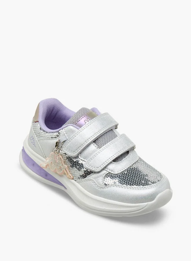 كابا Sports Shoes With Hook & Loop Closure, Light-Up Pattern