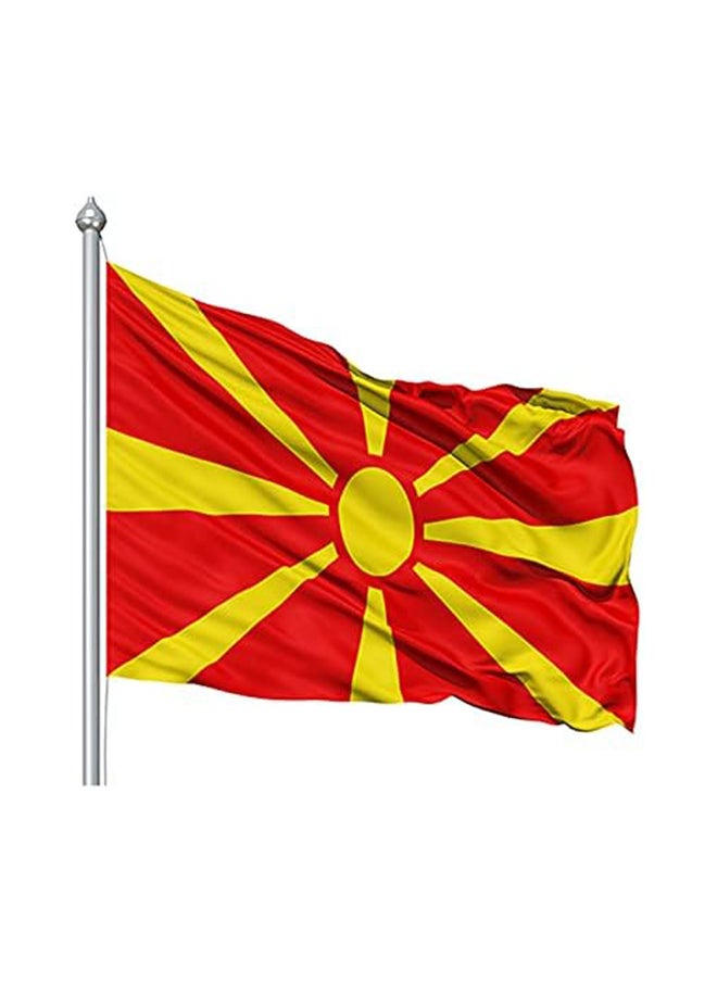 THE BABA Macedonia Flag 120X180Cm 4X6Ft  - Image 1