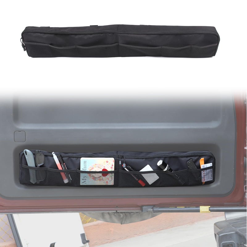 HAPPYHORSE Car Trunk Storage Organizer Compatible with Toyota FJ Cruiser 20072021 Rear Tailgate Storage OrganizerOxford Cloth Car Storage Bag