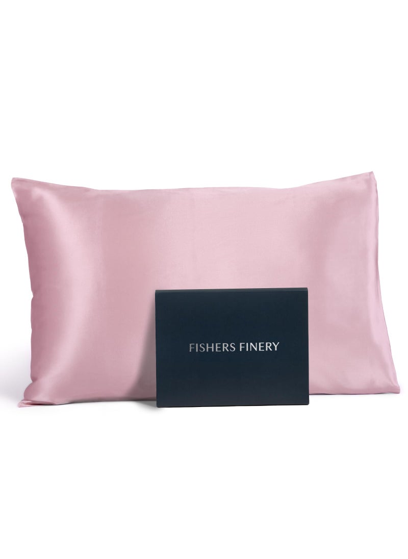 Fishers Finery Fishers Finery 19mm 100 Pure Mulberry Silk Pillowcase Good Housekeeping Quality Tested English Rose K 