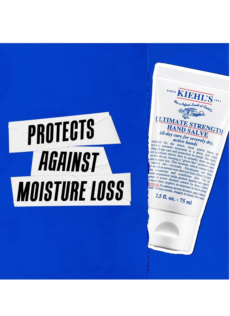 Kiehl's Ultimate Strength Hand Salve, Deeply Hydrating Hand Lotion, Thick and Rich Formula for Intense Moisture and Conditioning, Protects and Repairs Dry Hands, Paraben and Gluten Free - pzsku/Z174F5F33DAE2B51401B4Z/45/_/1731395664/ed6d8098-2f3f-4bbe-99f5-f18a1e218aa1