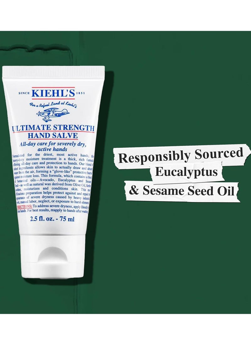 Kiehl's Ultimate Strength Hand Salve, Deeply Hydrating Hand Lotion, Thick and Rich Formula for Intense Moisture and Conditioning, Protects and Repairs Dry Hands, Paraben and Gluten Free - pzsku/Z174F5F33DAE2B51401B4Z/45/_/1731395706/5e88caef-7908-46d5-94d3-46d6399c3e9c