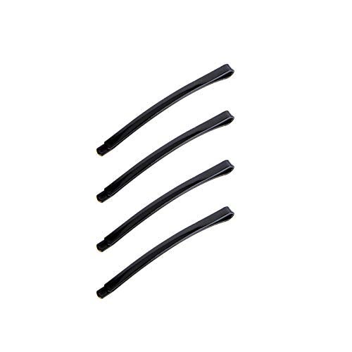 Chironal 100Pcs Black Bobby Pins Black Barrette Hair Clips Hairstyle Tools Accessories, Unisex (thick) - Image 1