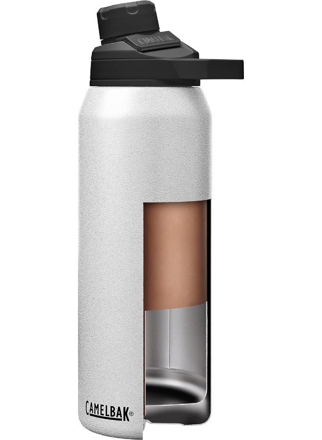 Camelbak Water Bottle Chute Mag SST Vacuum Insulated 32oz, White, 1 Litres/32 oz - Image 4