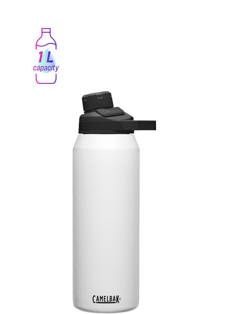 Camelbak Water Bottle Chute Mag SST Vacuum Insulated 32oz, White, 1 Litres/32 oz - Image 1