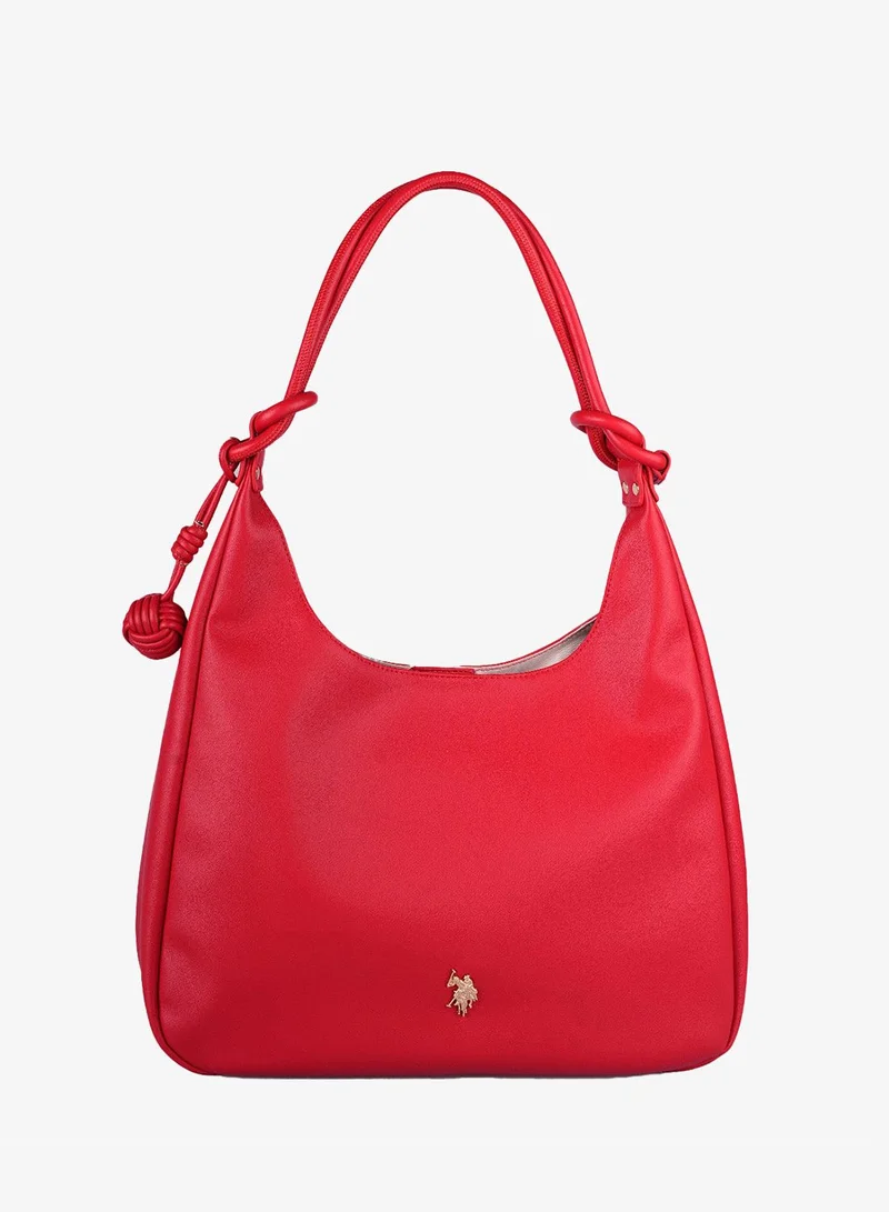 U.S. Polo Assn. Women's Shoulder Bag, Ladies Large Capacity Hobo Bag, Handbag Tote Bags Clutch Bag, Women's Leather Hobo Bag, Women's Tote Bag, Women's Shoulder Bag, Women's Hand Bag, Women's Travel Bag, for Office Sling Bag Side Bag and Girls College Students