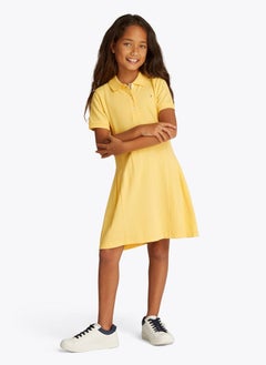 TOMMY HILFIGER Kids Pleated Polo Ss Dress  - Image 1