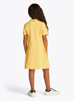 TOMMY HILFIGER Kids Pleated Polo Ss Dress  - Image 2