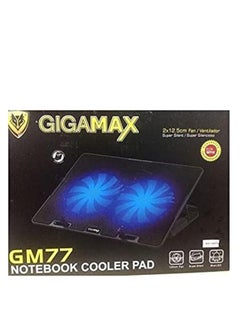 Gigmax Gm-77 Laptop Cooling Pad With Usb Connection - Black - pzsku/Z174F7FC7DD84F1B9C589Z/45/_/1729593265/cc5b3b71-bc9a-4022-932c-395ffa3dd677