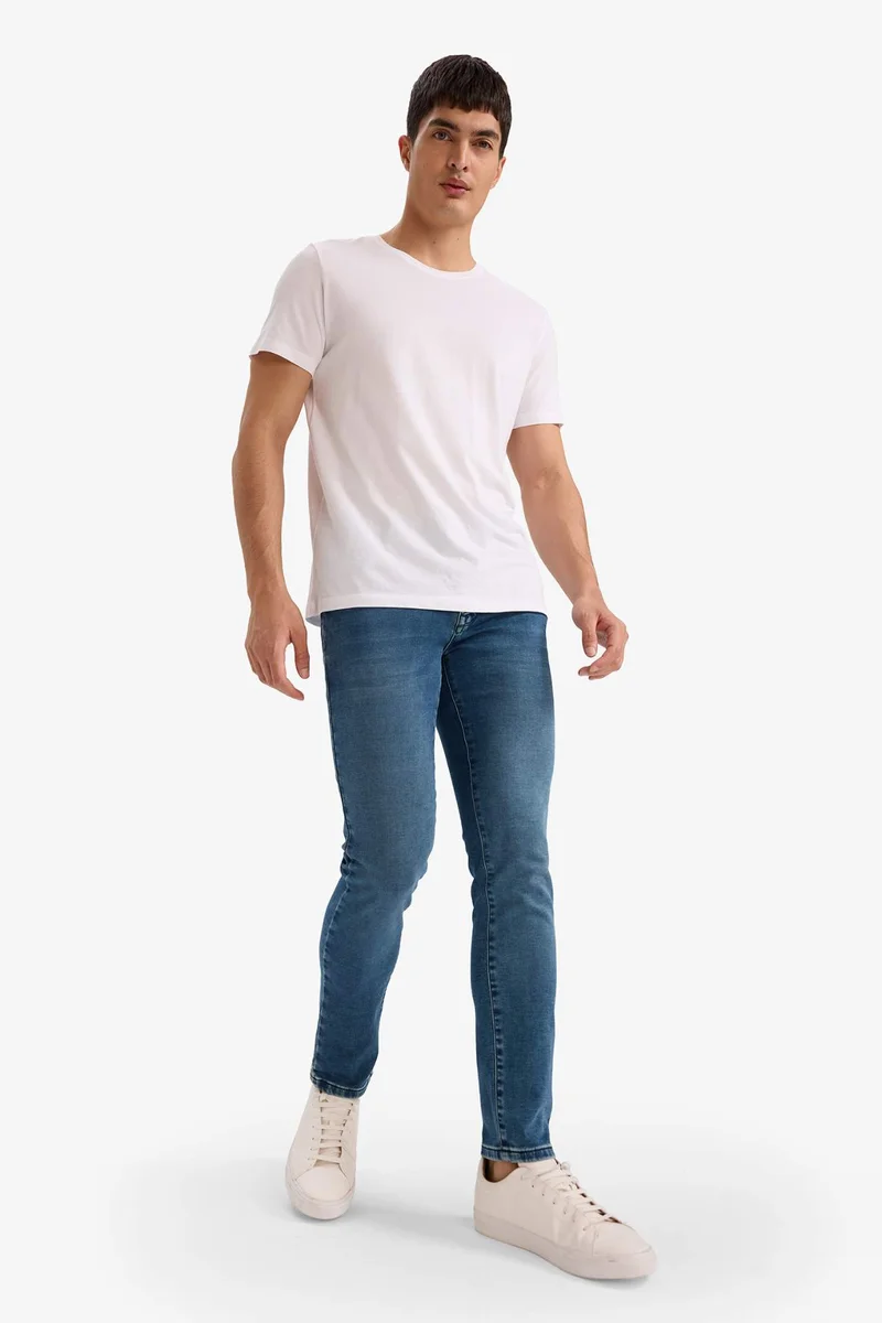 ديفاكتو Pedro Slim Fit Regular Waist Skinny Leg Jeans