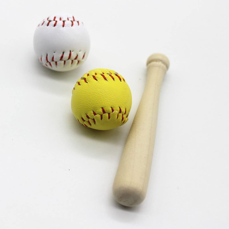 Red Baseball Bat and Ball Set for Newborn Photography Props Studio Accessories - Image 4