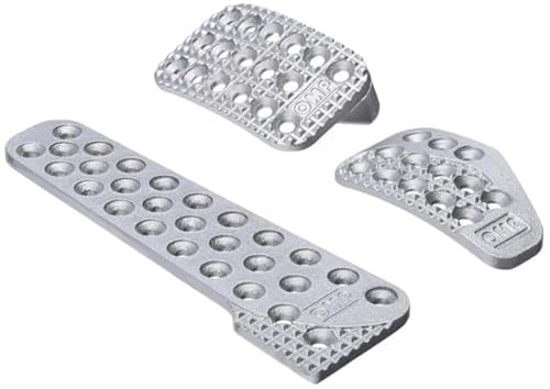 OMP (OA/1010 Racing Pedal Set, silver - Image 5