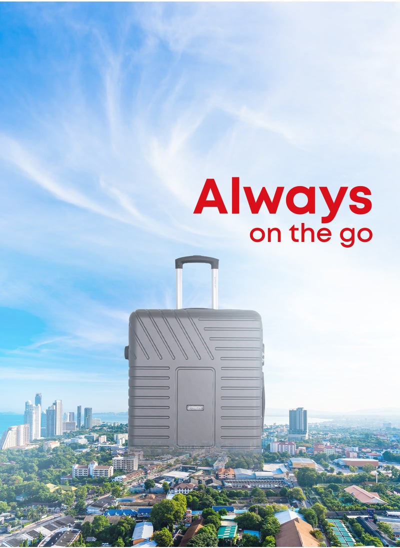 STARLIFE - Luggage Set 3Pcs ABS Trolley Bag Set 20//24/28 With Number Lockable System - Image 1