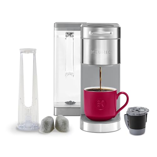 Keurig K-Supreme Plus Single Serve Special Edition Coffee Maker with 5 Brew Sizes, Multistream Technology, and Programmable Brewing Preferences (Silver) - Image 1
