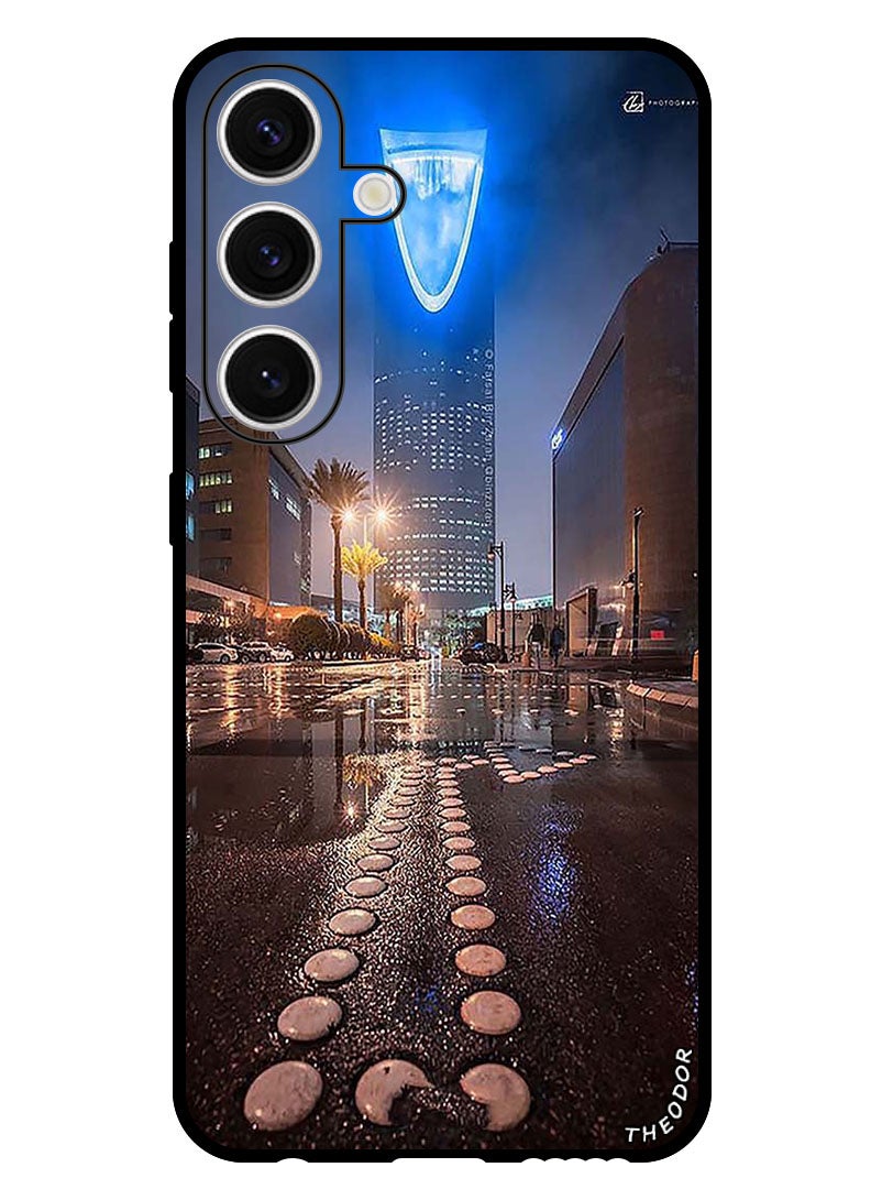 Theodor Protective Case Anti Scratch Shock Proof Bumper Cover For Samsung Galaxy S24 Kingdom Tower - Image 1