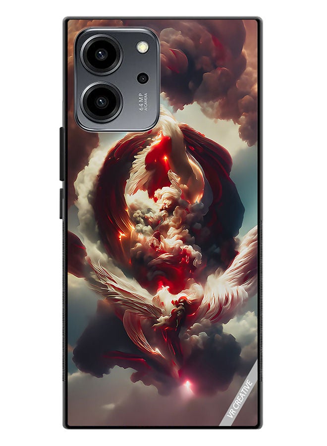 VR CREATIVE Protective Case Cover For Honor 80 SE A New Angel Reborn Foundation Design Multicolour - Image 1