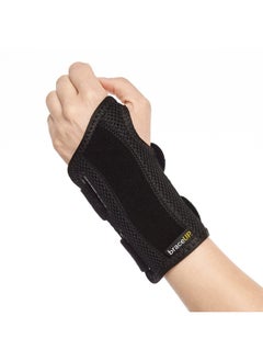 BraceUP Wrist Splint for Carpal Tunnel Right Left Hand Wrist Support for Women and Men, Daytime and Night Use, Wrist Brace for Pain Relief and Arthritis - Left Wrist (S/M)  - Image 1