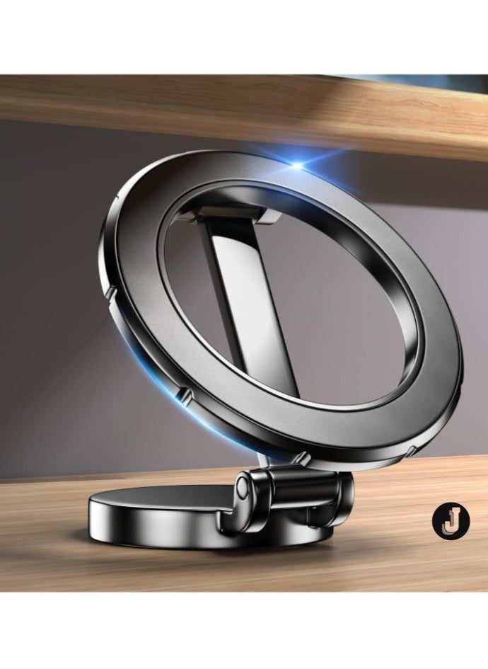 JAJEEK "New MagSafe Car Mount – 360° Rotation with Strong Magnet, Hands-Free Phone Holder for iPhone 15, 14, 13, 12 Pro Max, Plus, Mini, and MagSafe Cases (Black)" - Image 1