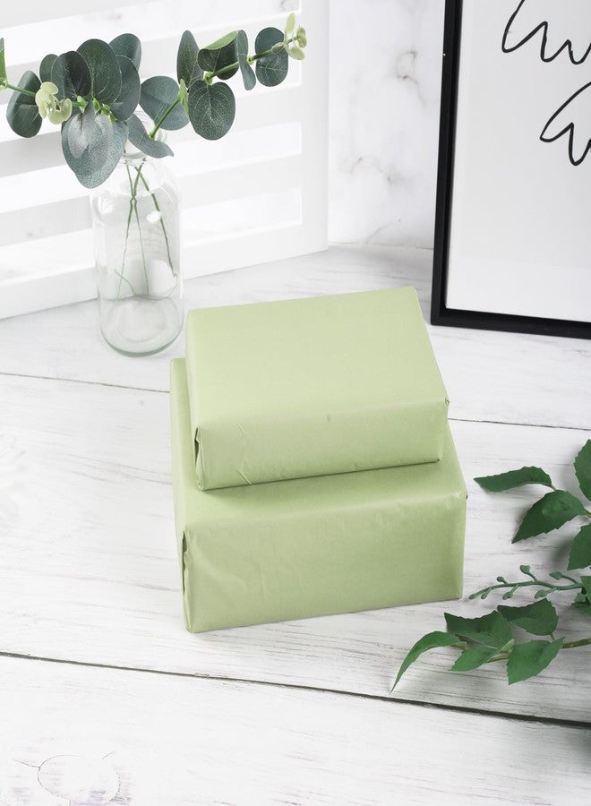 Bolsome 100 Sheets 20 * 14 Inches Green Tissue Paper for Gift Wrapping, Sage Green Wrapping Tissue for Gift Bags for Baby Shower Wedding Birthday St. Patrick's Day DIY Craft - Image 4