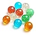 ARSUK Large Glass Shooter Marbles for Decoration 25mm1 inch 10pcs Assorted Colour Marble Game Marble Run Accessories Learning and Recreational Sports Outdoor Play 10pcs Glowinthe Dark Marbles - Image 2