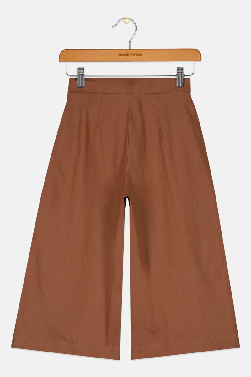 Overkids سروال عادي للفتيات، بني - Image 3