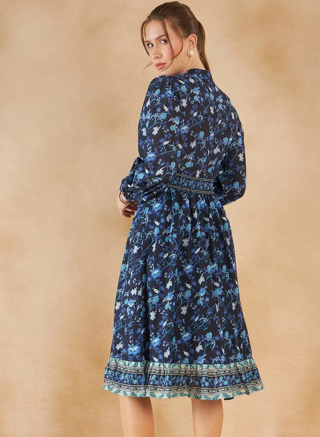FEMELLA Floral Print Dress