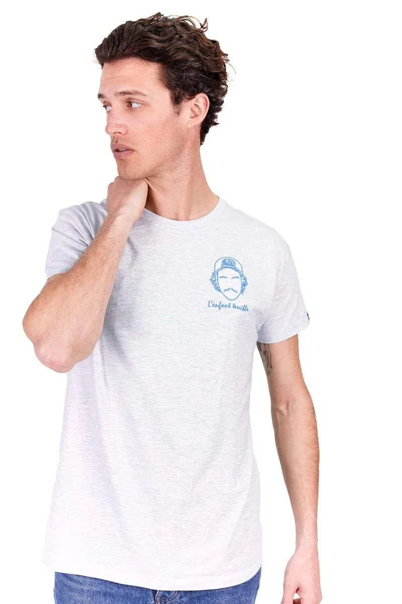 Edgard Paris L'Enfant Terrible (The Rebellious Child) T-Shirt - Grey