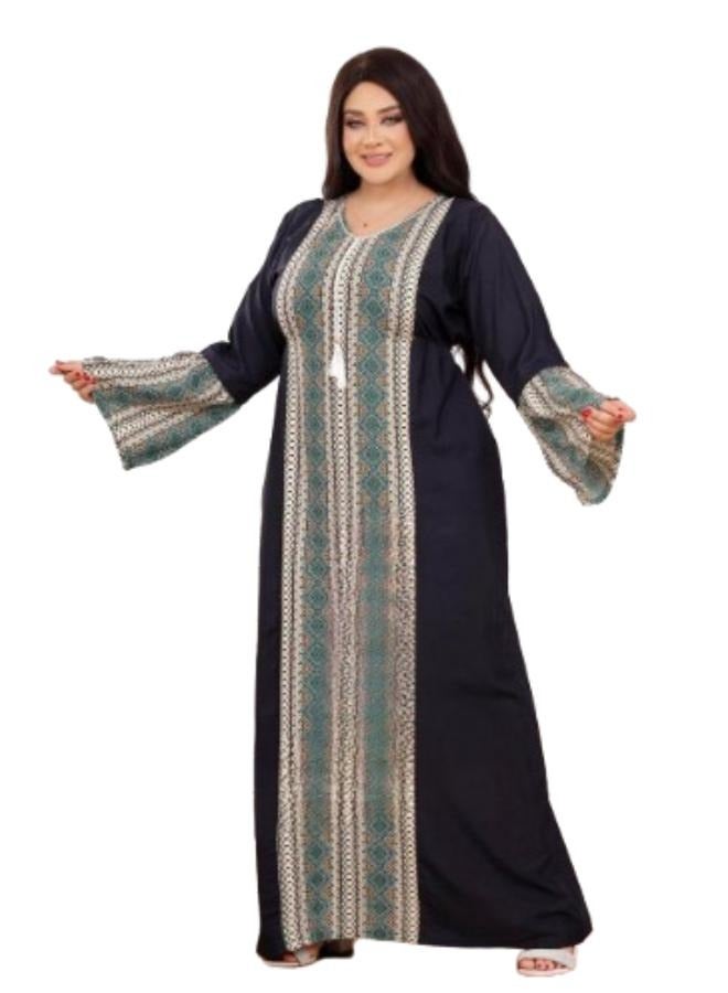 Jalabiya with a wonderful and distinctive design/cotton, worn from 60 kg to 85 kg  - Image 1