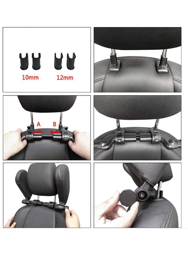 Headrest Car Seat Car Side Cushion Sleeping Travel Neck Headrest Pillow - Image 3