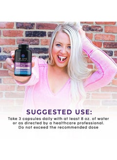 DR EMIL NUTRITION Multi Collagen Peptides Plus Biotin And Vitamin D Biotin And Collagen Supplements For Hair Skin And Nails Biotin Pills For Hair Growth  - Image 5