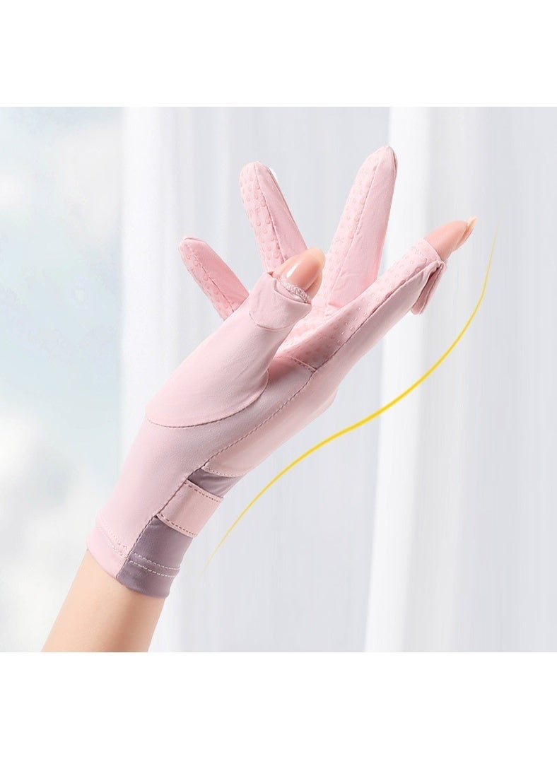 Beone Women's Driving Glove, Non-Slip Sun Protection Summer Protection  Gloves - Image 2