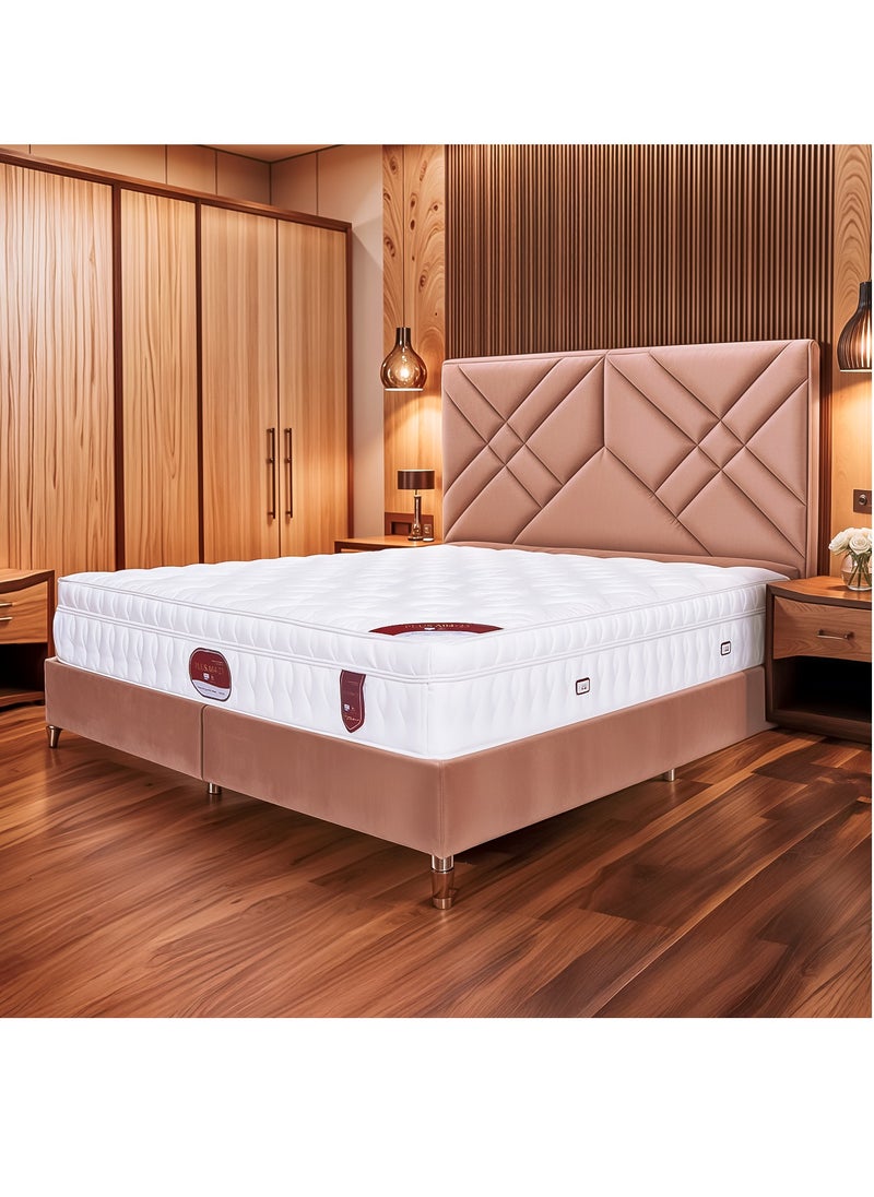 The Luxurious Plus A04 Mattress from the King Back Collection - A Multi-Layered Sleep Experience with Memory Foam, Latex, and Advanced Ventilation System for Superior Comfort, Optimal Spine Support, and Enhanced Durability 200x140x33 cm - pzsku/Z1750E887659CA650474CZ/45/_/1733859720/ec20a4d2-a3ee-4683-a232-f18cefc3fb06