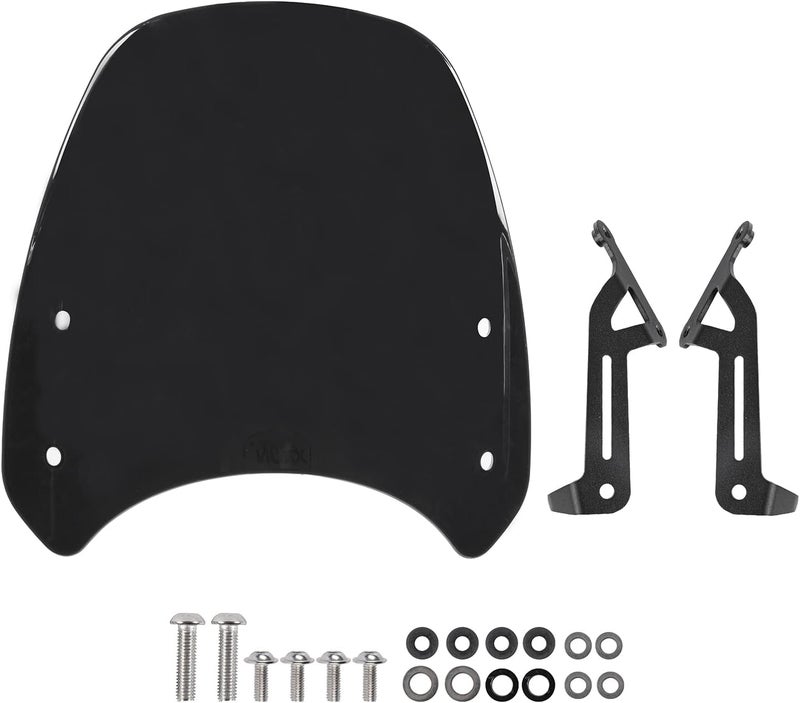 Lorababer Double Bubble Windshield for Triumph Street Twin 900 - Image 3