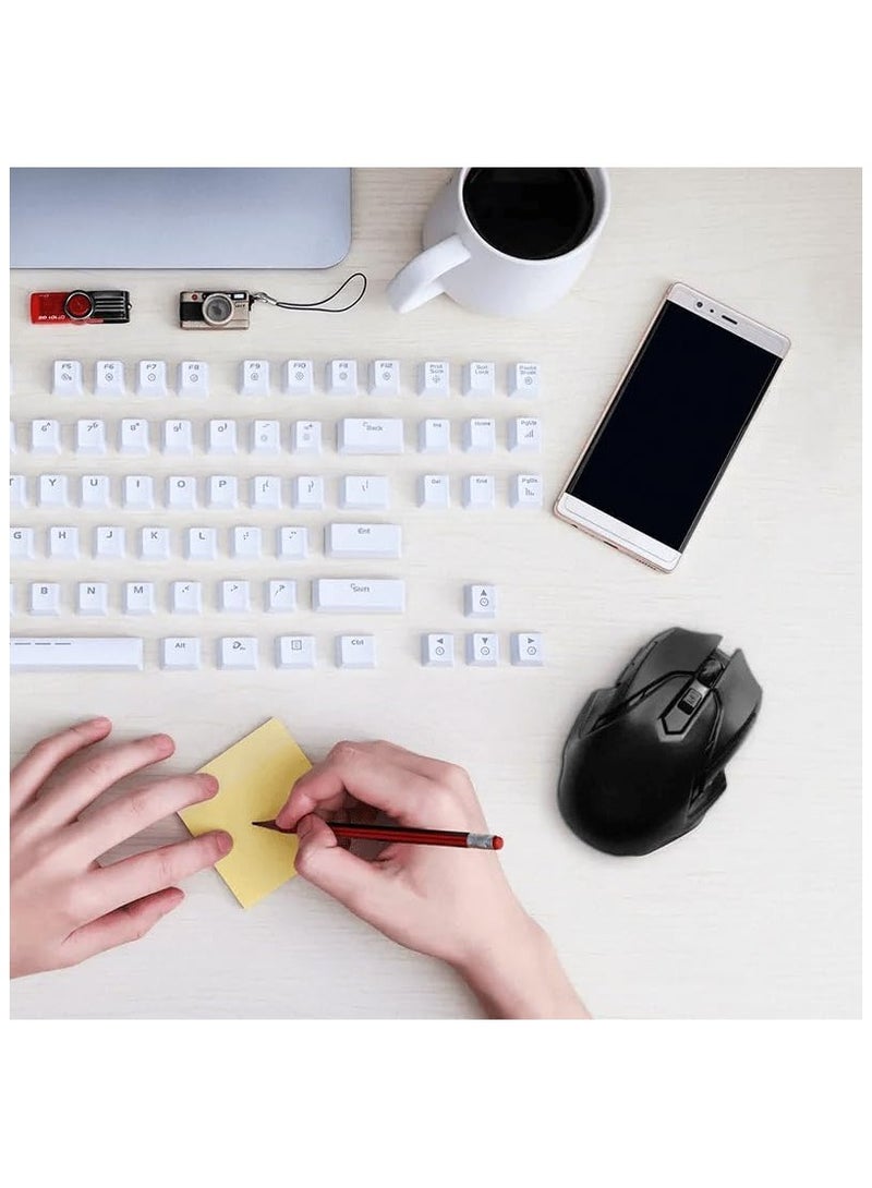 جيت ماوس ألعاب لاسلكي، وضع ثلاثي 2.4 جيجاهرتز/USB-C/بلوتوث بدقة تصل إلى 1200 نقطة في البوصة - Image 5