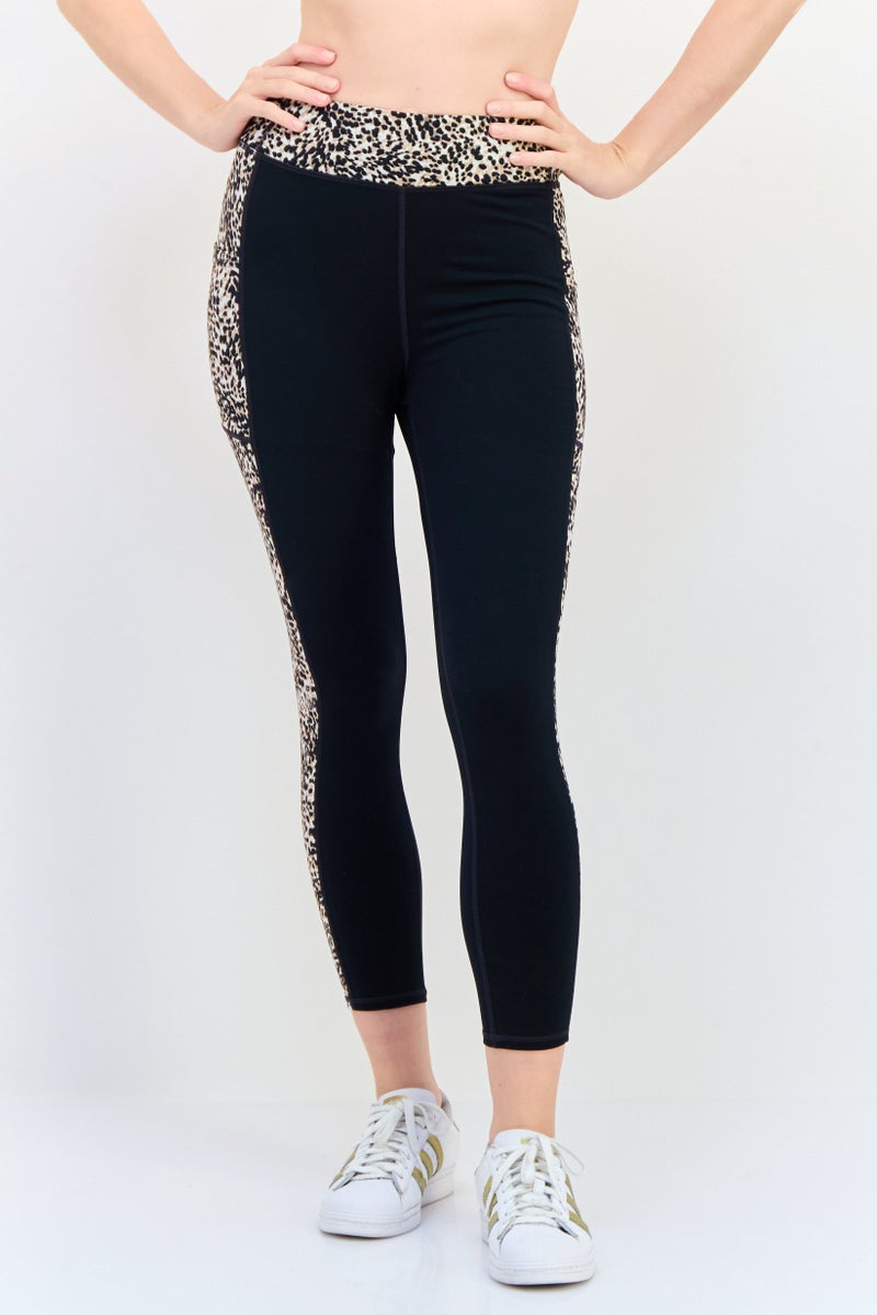 SKECHERS Women Sportswear Fit Training Leggings, Black - Image 1