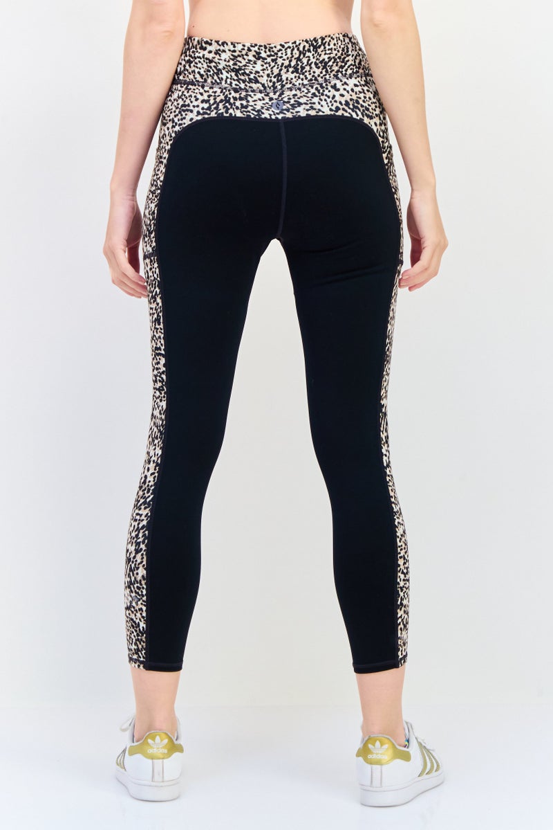 SKECHERS Women Sportswear Fit Training Leggings, Black - Image 3