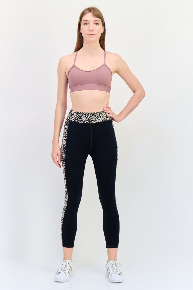 SKECHERS Women Sportswear Fit Training Leggings, Black - Image 4