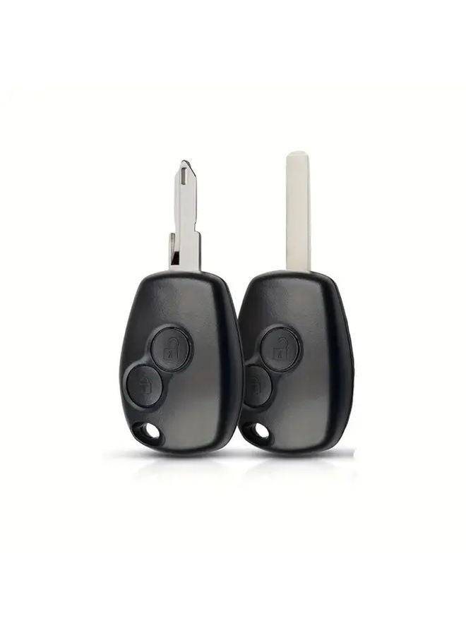 NE72 Blade 2 Buttons Remote Key Shell for Renault Duster Clio 3 Twingo Logan Sandero Kangoo Modus - Image 1