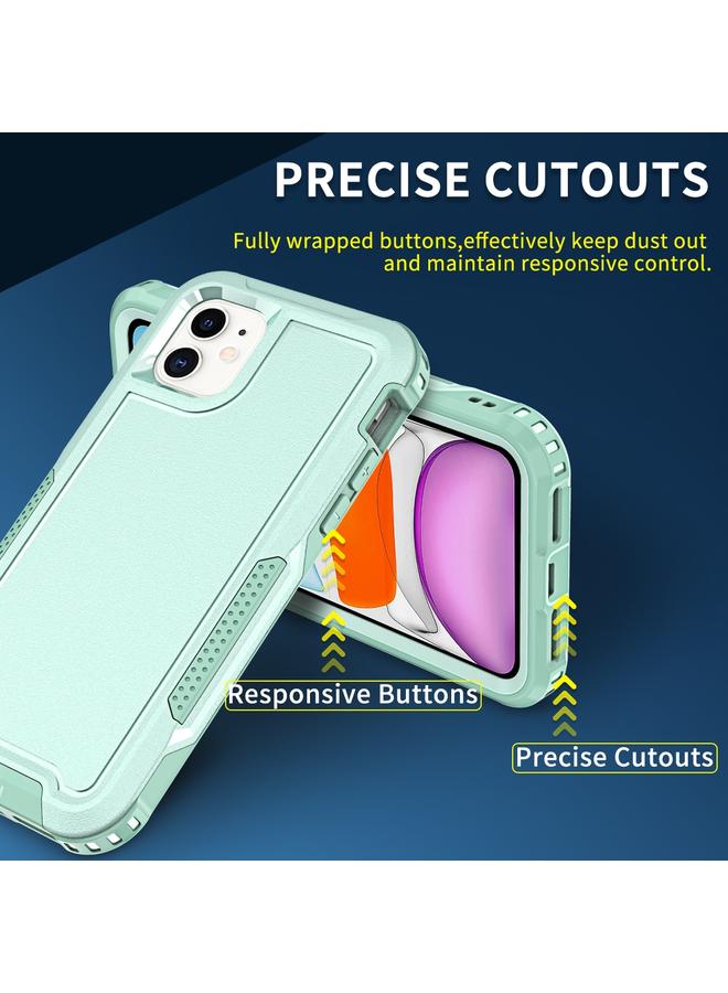 زبون جراب لهاتف iPhone 11 3 في 1 PC + جراب هاتف مقاوم للصدمات من مادة TPU - Image 4